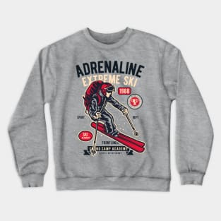 ADRENALIN EXTREME SKI Crewneck Sweatshirt